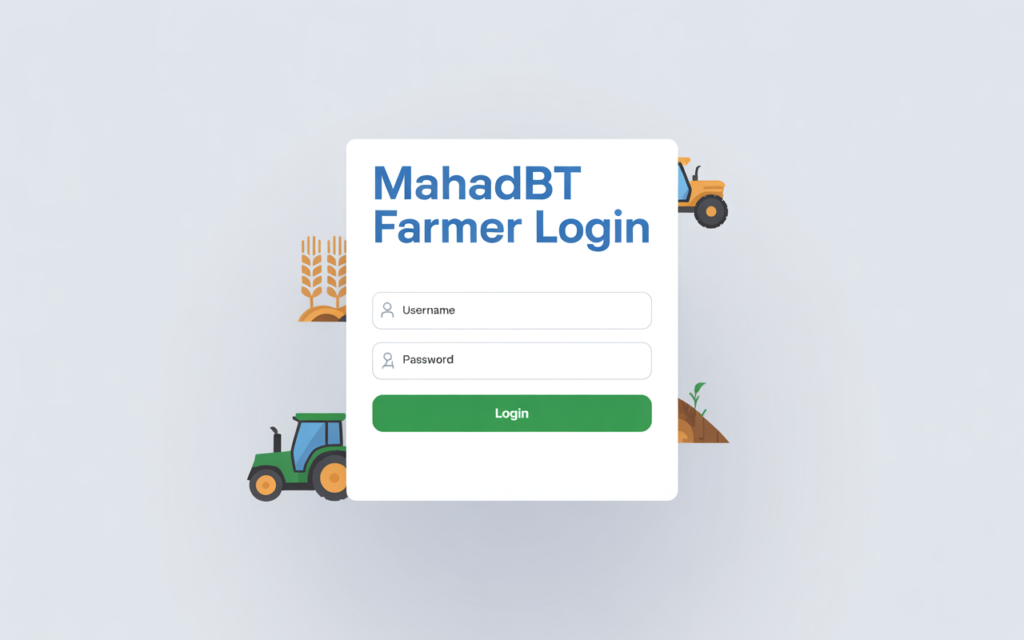 Mahadbt Farmer Login